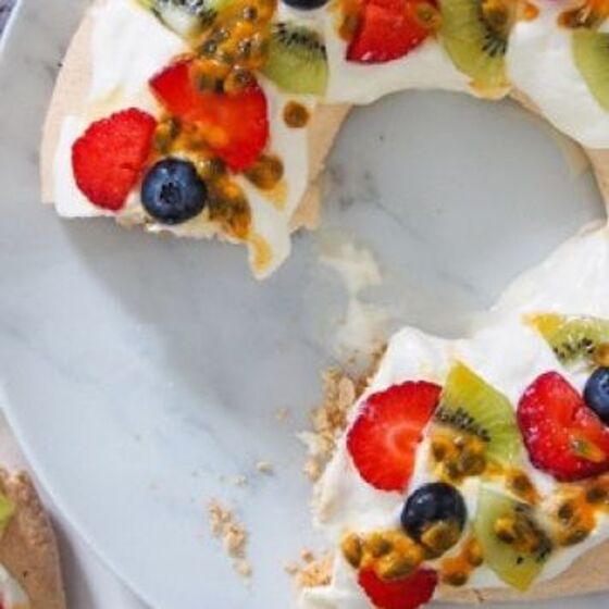 Couronne de Noël Pavlova