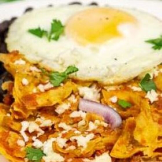 Chilaquiles rouges