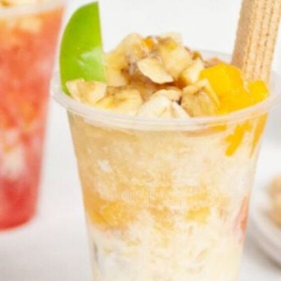 Cholados (cônes de neige colombiens aux fruits)