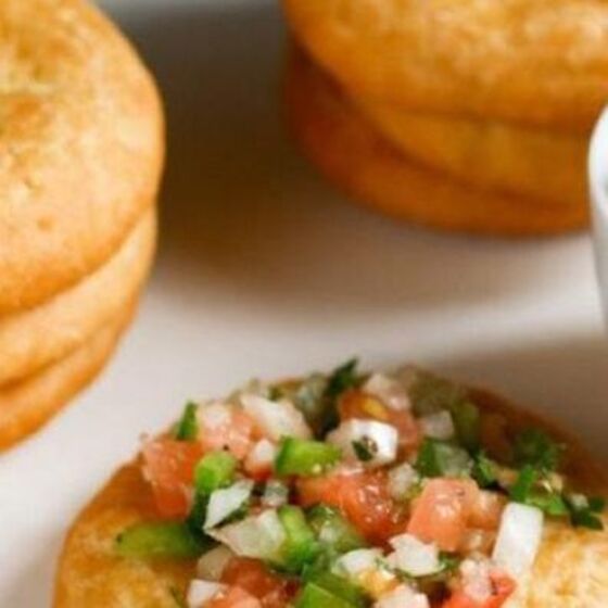 Sopaipillas chiliens avec Pebre