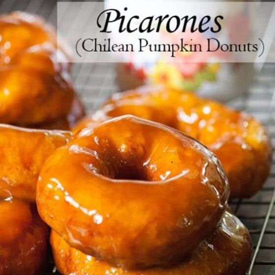 Picarones chiliens (beignets à la citrouille)