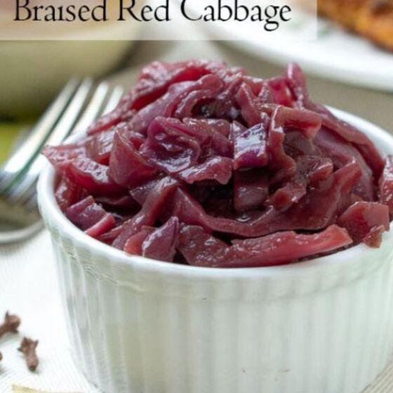 Blaukraut (German Braised Red Cabbage)