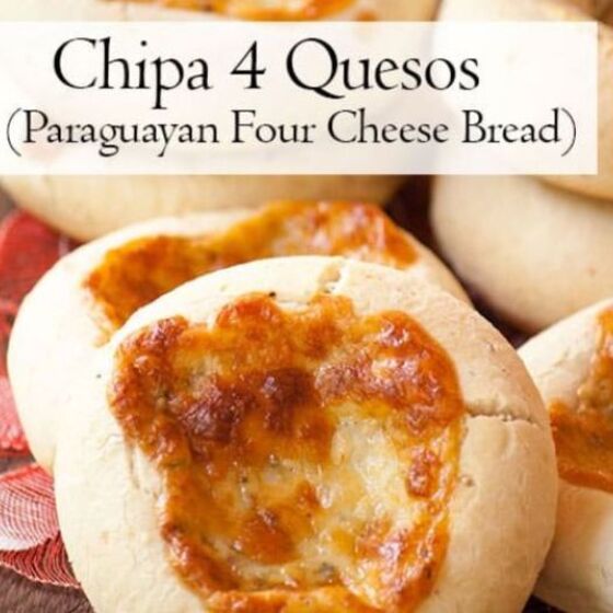 Chipa 4 Quesos (Pain Paraguayen 4 Fromages)