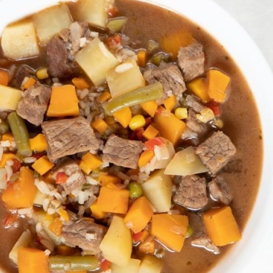 Carbonada (soupe de bœuf chilienne)